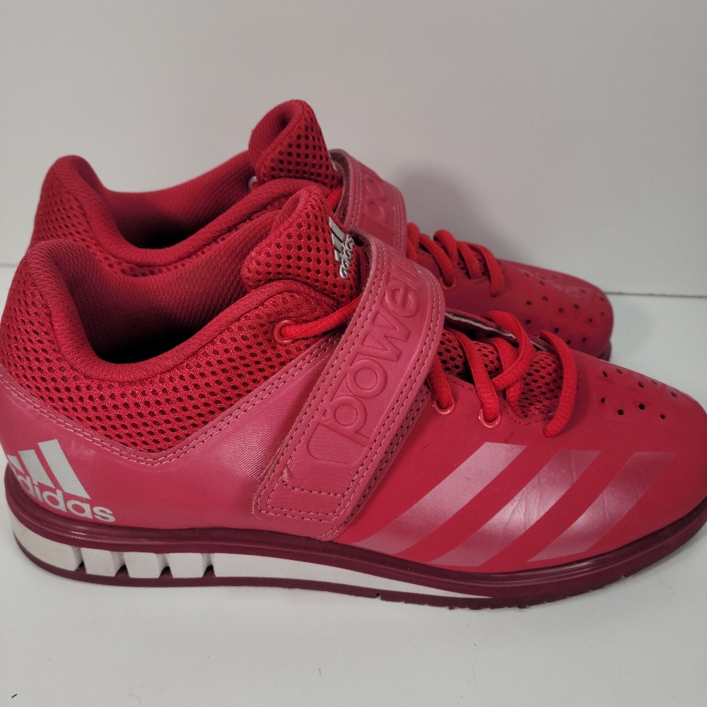 Adidas Powerlift 3.1 Women's 6.5 Red/Pink Weightlifting Shoes Lifting BY8891